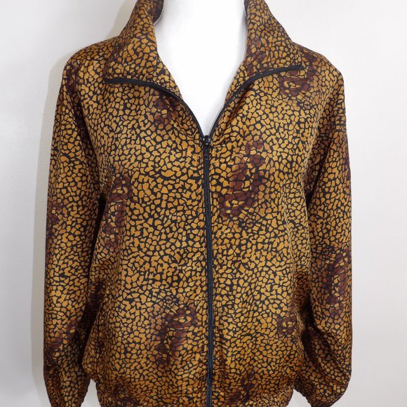 Vintage EVR Div Of Rousso Apparel Silk Bomber Jacket - Picture 2 of 7